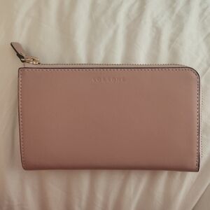 Lo & Sons Blush Pink Zip Around Wallet